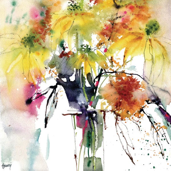 Bouquets: Coneflowers by Pamela Harnois