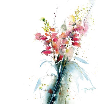Snapdragons by Pamela Harnois art print