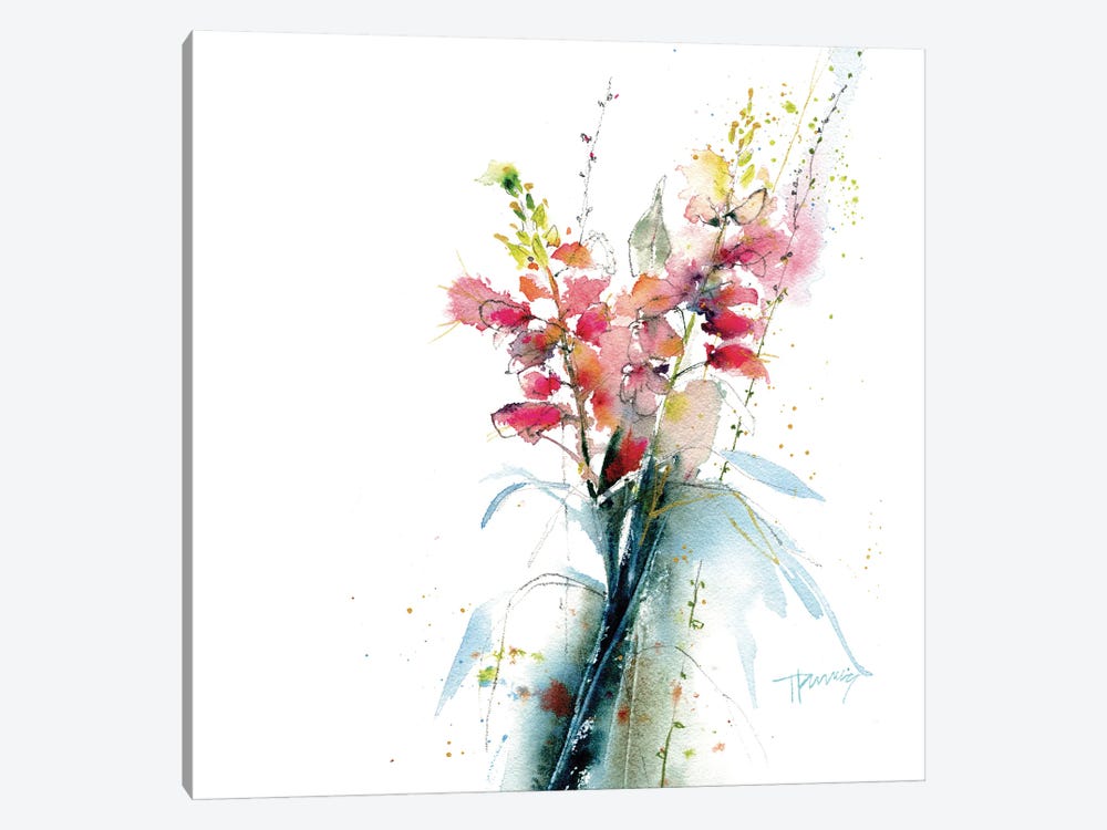 Snapdragons by Pamela Harnois 1-piece Canvas Print