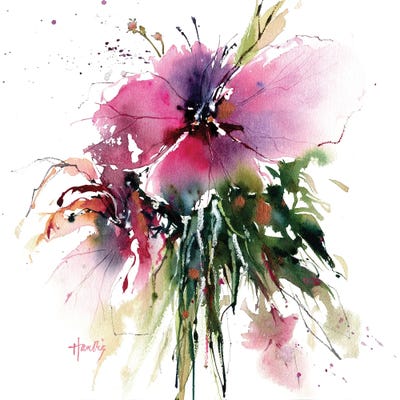 Hibiscus by Pamela Harnois canvas print