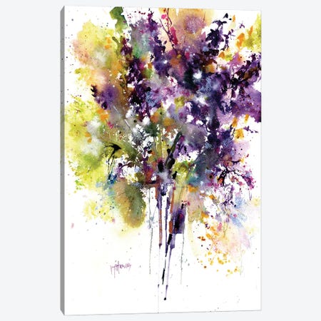 Distracted By Wildflowers Canvas Print #PMH33} by Pamela Harnois Art Print