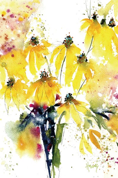 Watercolor Flowers: Grateful Wildflowers by Pamela Harnois