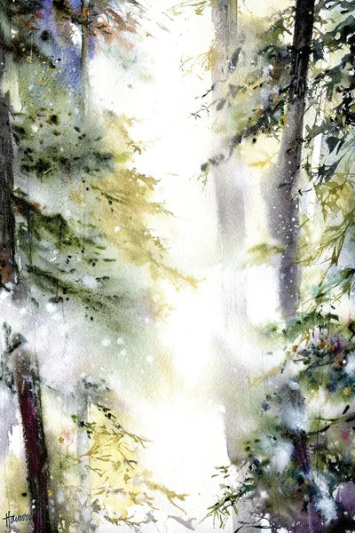 Pine Trees: Woodland Pines by Pamela Harnois