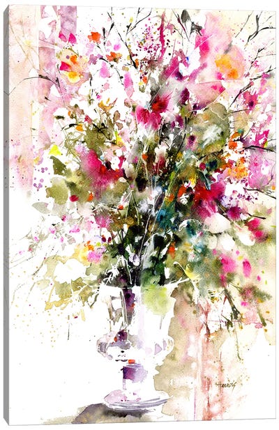 Wildflower Bliss Canvas Art Print - Pamela Harnois