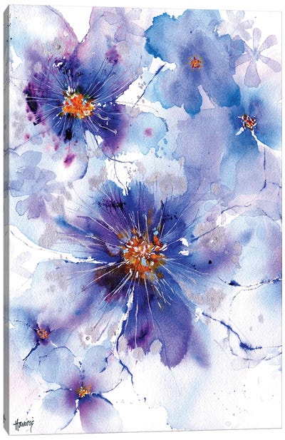 Under The Floral Spell Canvas Art Print - Pamela Harnois