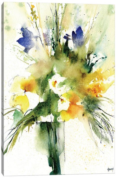 Wildflowers Uninterrupted Canvas Art Print - Pamela Harnois