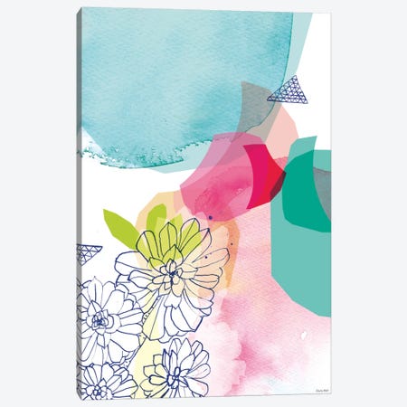 Garden Shapes II Canvas Print #PMI14} by Sweet William Art Print