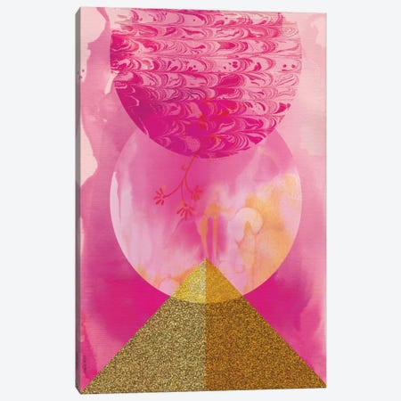 Golden Pink Canvas Print #PMI21} by Sweet William Art Print