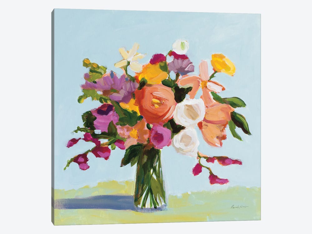 August Blooms by Pamela Munger 1-piece Canvas Wall Art