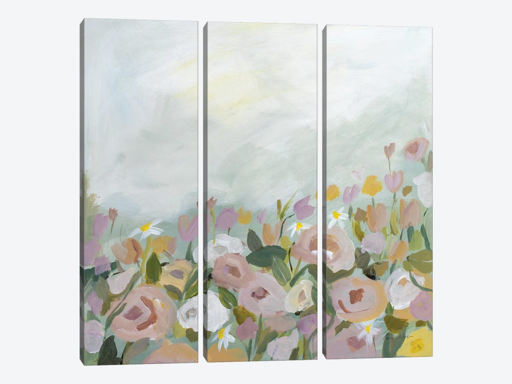 Blooming Landscape by Pamela Munger 3-piece Canvas Art