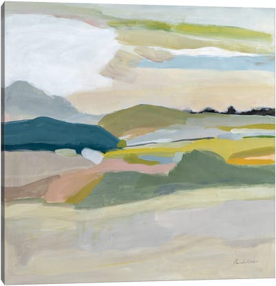 Foraging In The Spring Canvas Art Print - Pamela Munger
