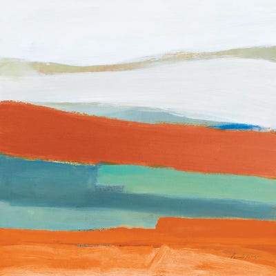 Laid Back Orange by Pamela Munger art print