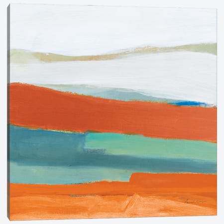 Laid Back Orange Canvas Print #PML40} by Pamela Munger Canvas Artwork