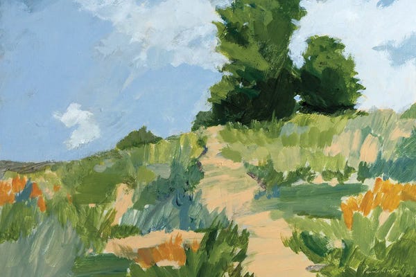 Abstract: Morning Walk by Pamela Munger