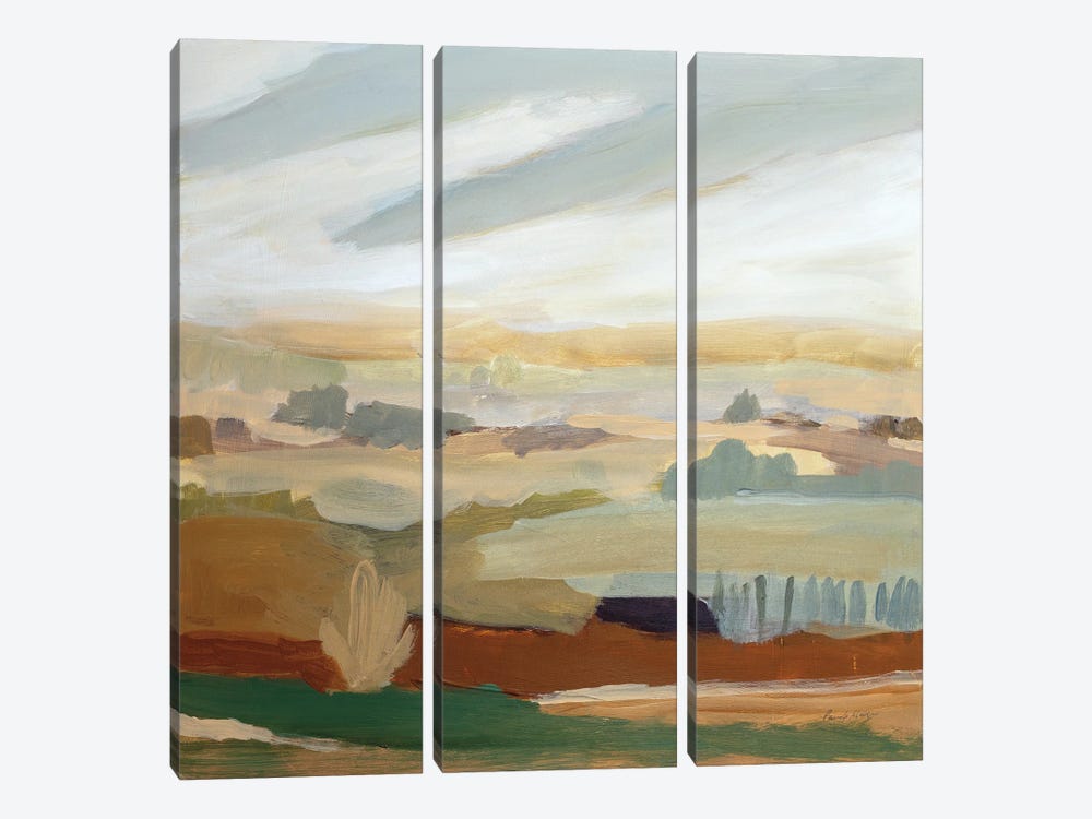 November Layers by Pamela Munger 3-piece Canvas Print