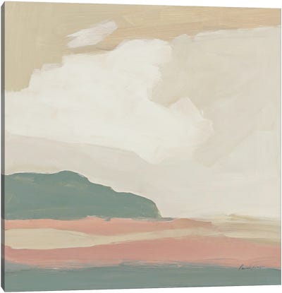 Pastel Landscape Canvas Art Print - Pamela Munger