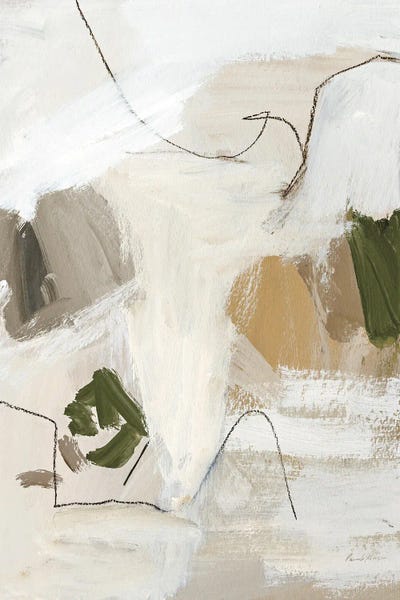 Warm Abstract II by Pamela Munger canvas print