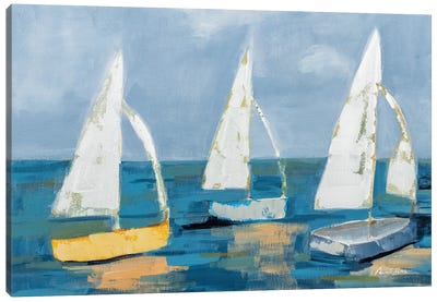 Sail Away Canvas Art Print - Pamela Munger