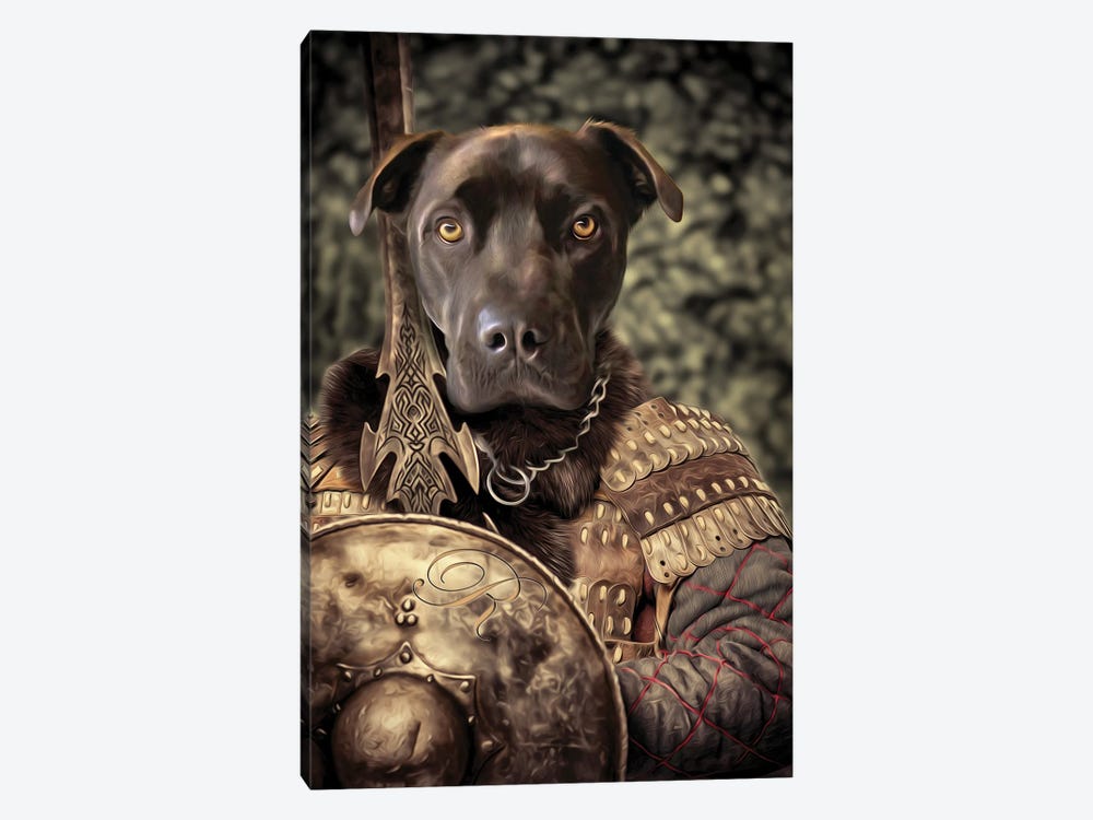 Rocky Viking by Pompous Pets 1-piece Art Print