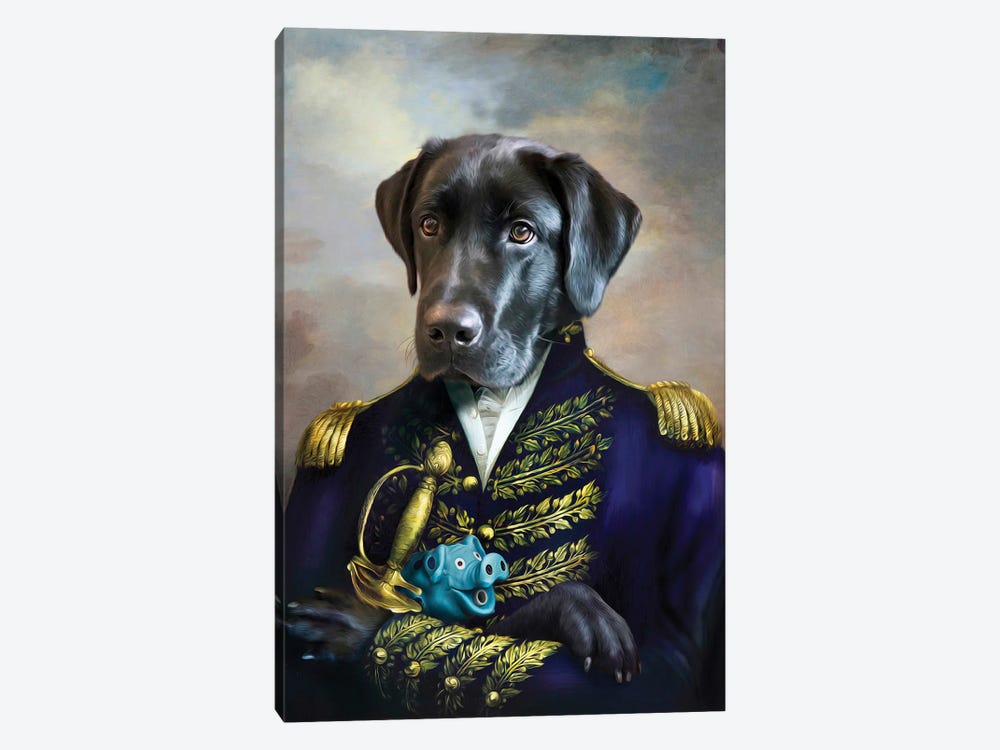 Rocky General II by Pompous Pets 1-piece Canvas Art Print
