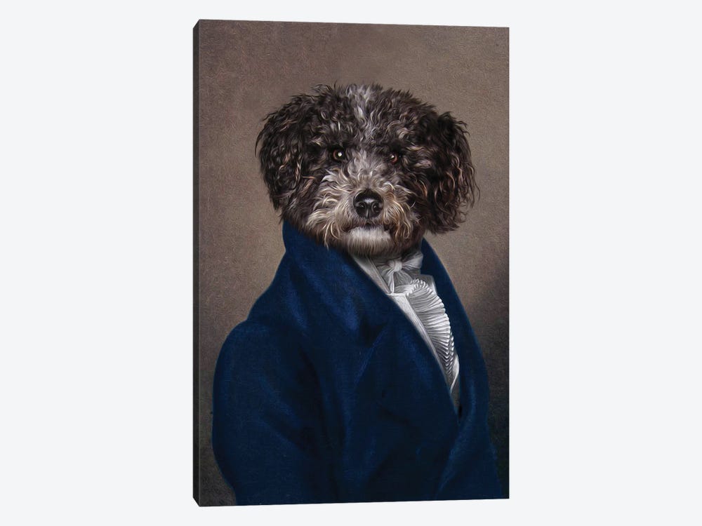 Spencer by Pompous Pets 1-piece Canvas Art Print