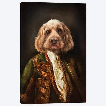 Basil Canvas Print #PMP11} by Pompous Pets Art Print