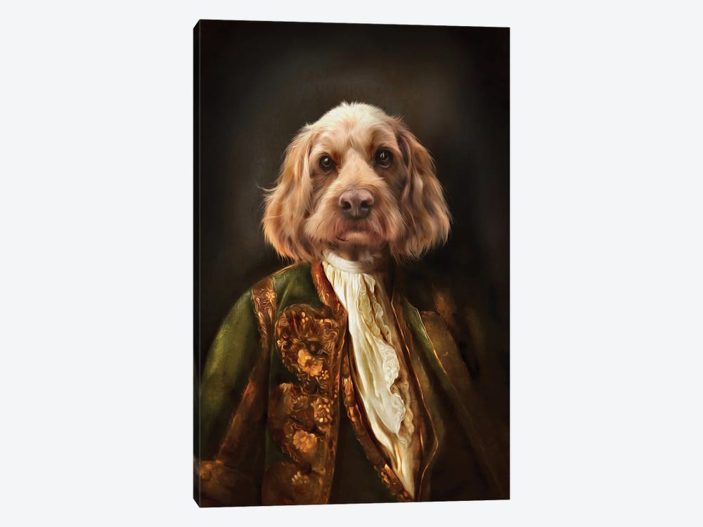 Basil by Pompous Pets 1-piece Canvas Artwork