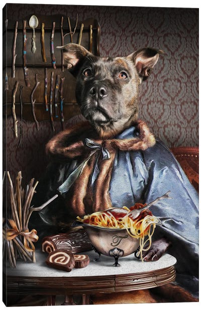 Tiggy Canvas Art Print - Pompous Pets