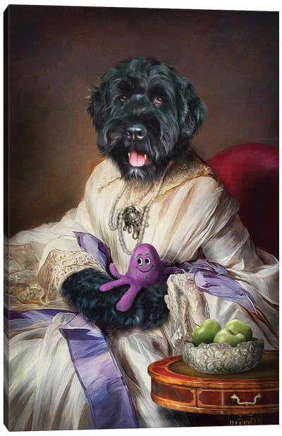 Tootsie Canvas Art Print - Pompous Pets