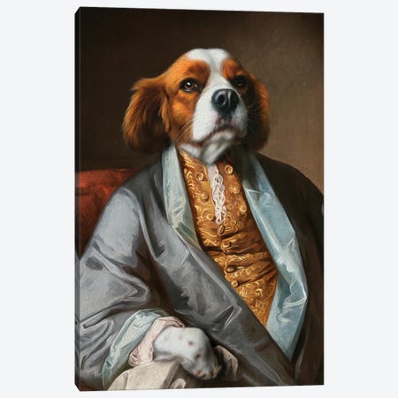 Buddy Canvas Print #PMP22} by Pompous Pets Canvas Art