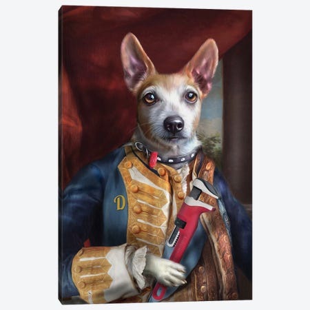 Dingo Canvas Print #PMP32} by Pompous Pets Canvas Art Print
