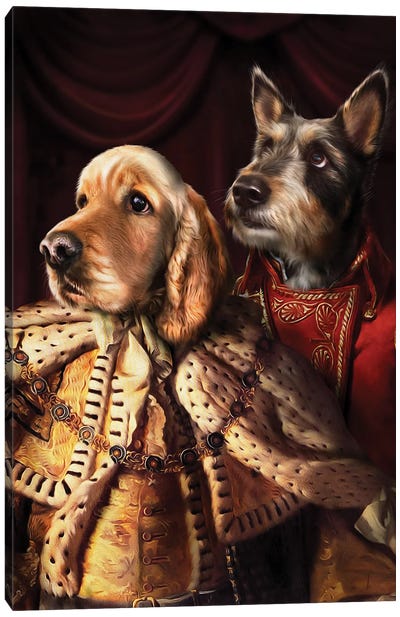 Frodo & Jagger Canvas Art Print - Pompous Pets