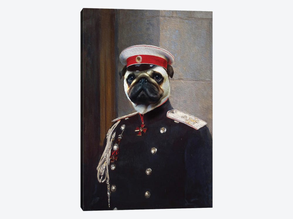 Harry General by Pompous Pets 1-piece Canvas Wall Art