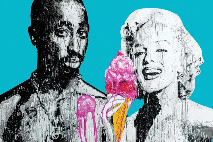 Tupac Marilyn by P Muir Art wall art