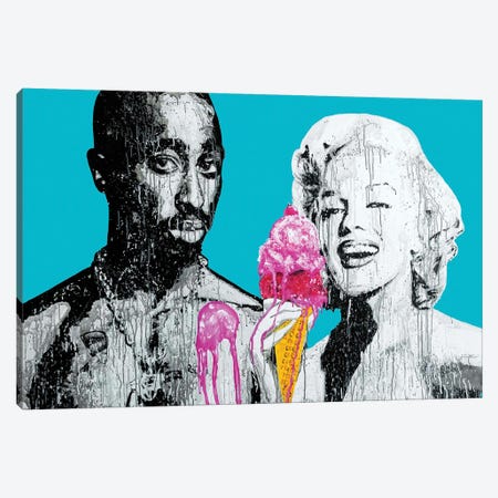 Tupac Marilyn Canvas Print #PMT10} by P Muir Art Canvas Print