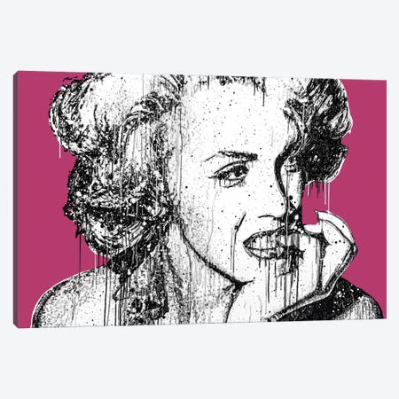Marilyn M. Canvas Print #PMT13} by P Muir Art Canvas Print