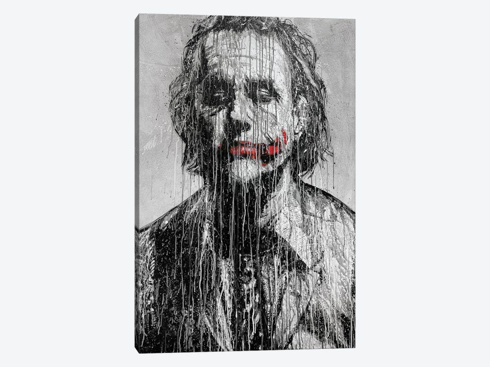 Joker by P Muir Art 1-piece Canvas Artwork