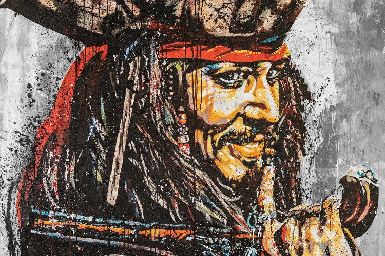 Jack Sparrow by P Muir Art wall art