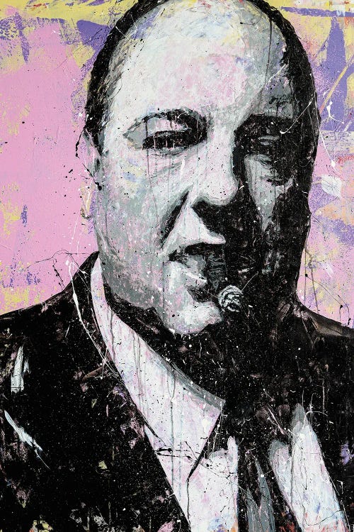 Tony Soprano by P Muir Art wall art