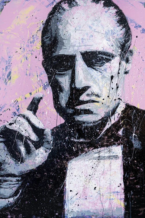 The Godfather by P Muir Art wall art