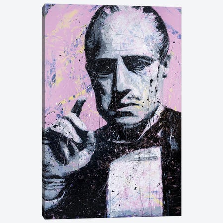 The Godfather Canvas Print #PMT23} by P Muir Art Canvas Wall Art