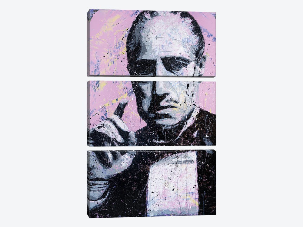 The Godfather by P Muir Art 3-piece Canvas Wall Art