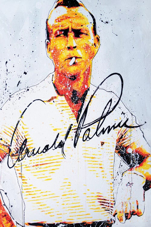 Arnold Palmer by P Muir Art canvas print