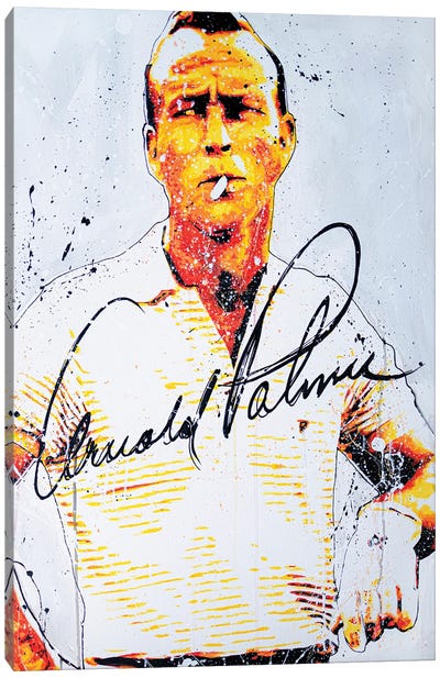Arnold Palmer Canvas Art Print - Limited Edition Sports Art