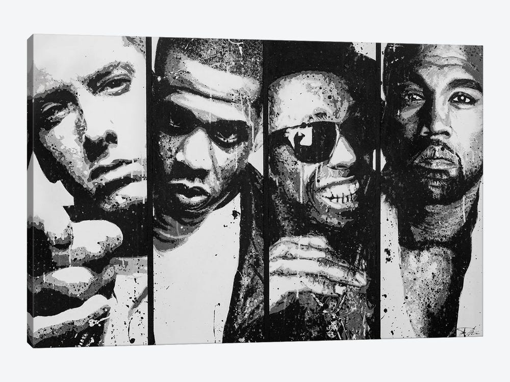 Rappers by P Muir Art 1-piece Canvas Art
