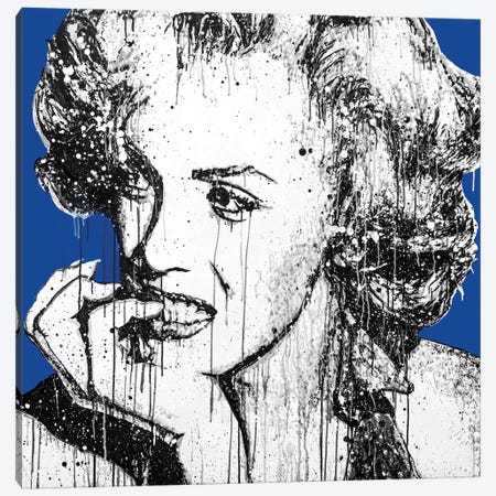 Marilyn B Canvas Print #PMT33} by P Muir Art Art Print
