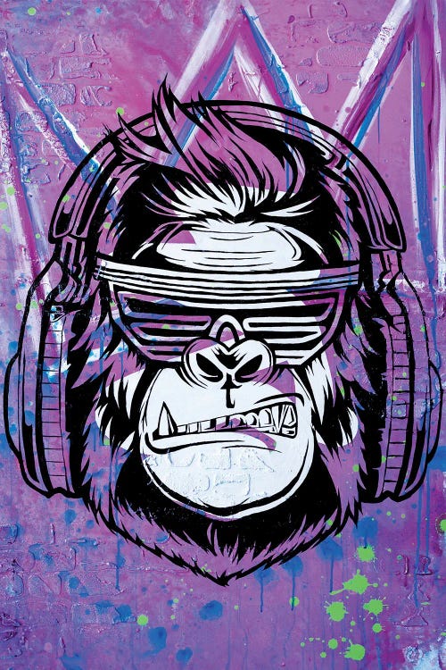 Player 1 by P Muir Art wall art