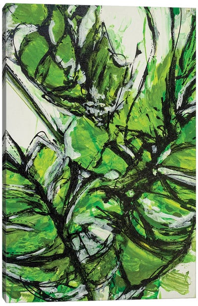 Lush Leaf Canvas Art Print - P Muir Art