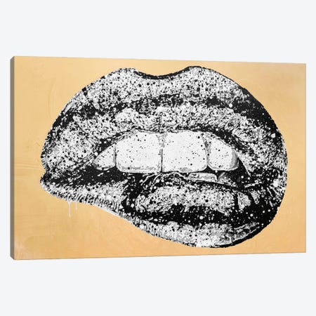 Drip Lip Canvas Print #PMT53} by P Muir Art Canvas Art Print