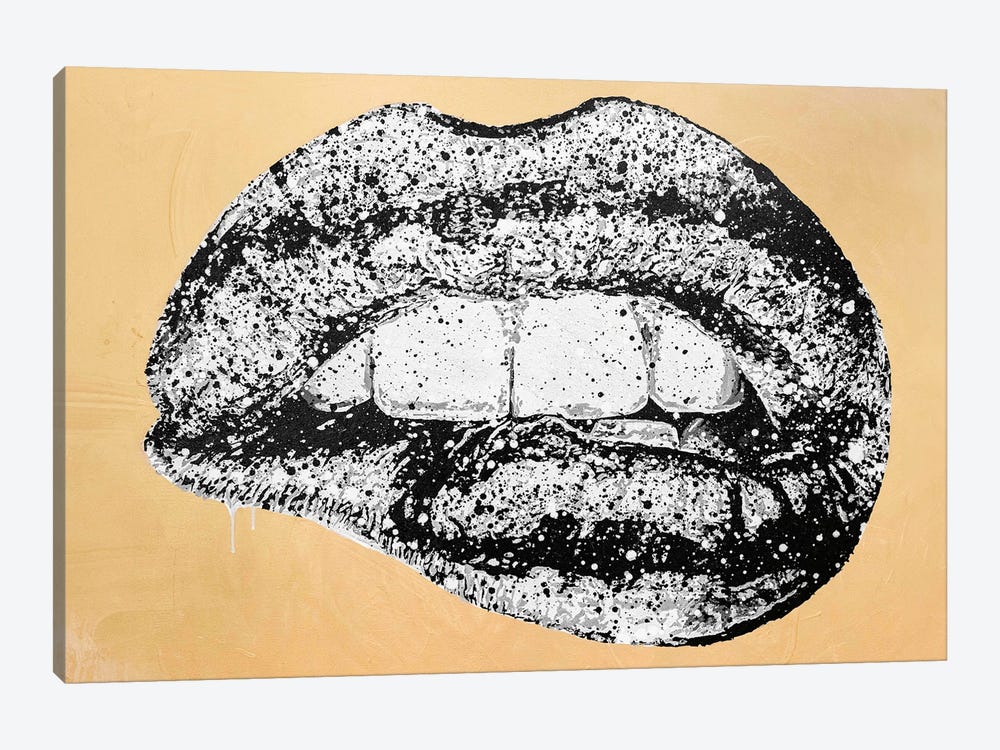 Drip Lip by P Muir Art 1-piece Art Print